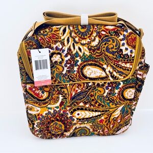 Vera Bradley Lunch Crossbody Bag Buta Spray Cooler Tote New in Package